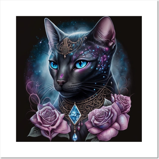 Glorious Abyssinian Cat Wall Art by Enchanted Reverie